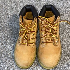 Timberland toddler boots size 10